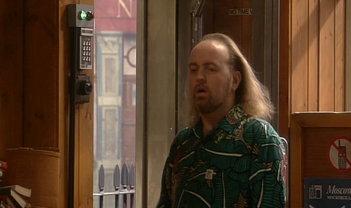 WHAT SORT OF WORLD IS IT WHERE YOU CAN'T LEAVE YOUR DOOR OPEN? 