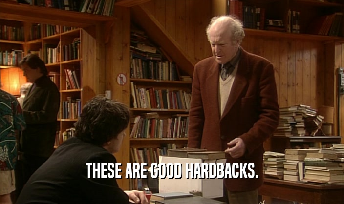 THESE ARE GOOD HARDBACKS.  