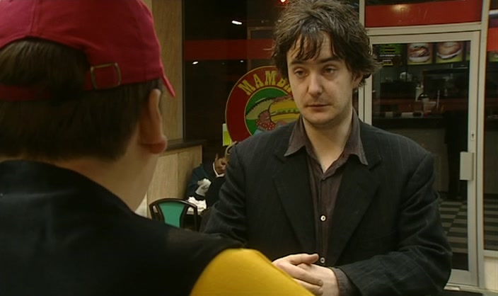 ER, AND A MUCKY CHOCOLATE MILKSHAKE. 