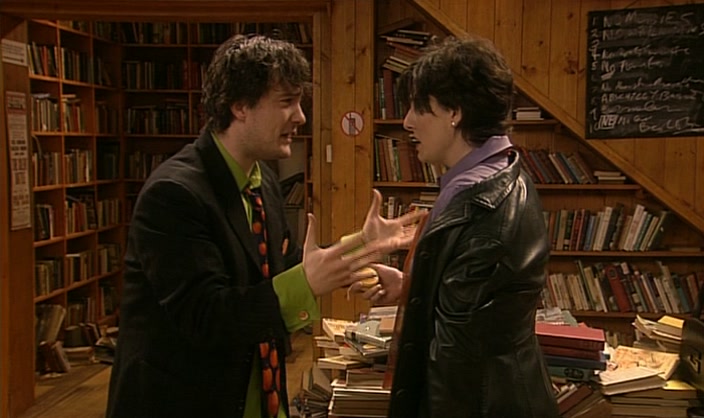 - YOU DROVE HIM AWAY! - STOP BLAMING ME! 