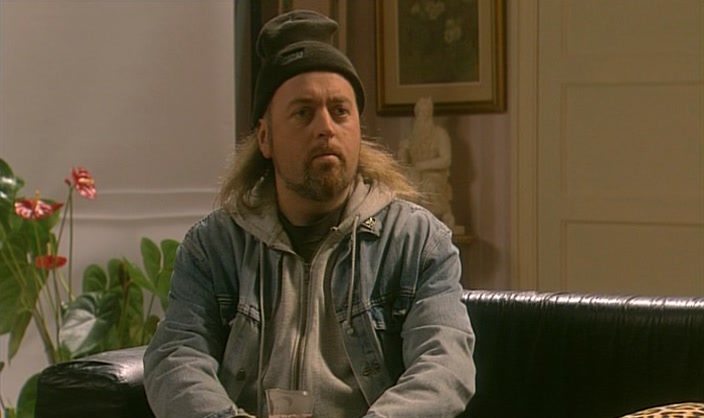 - ER, SORRY? - YOUR BEARD. CAN I FEEL IT? 
