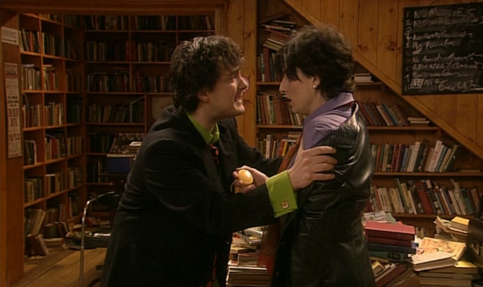 JUST LET ME IN, FRAN, LET ME IN. DON'T LOCK ME OUT, LET ME IN! 