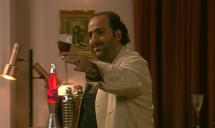 OH, WELL, SOMEONE SERVING ME DRINKS. THAT'S A NEW EXPERIENCE. 
