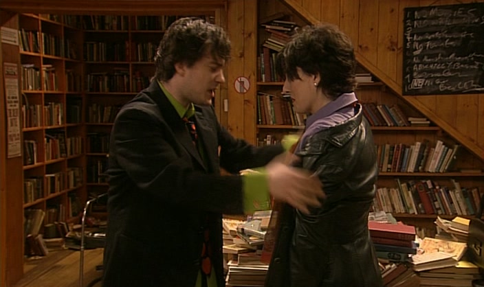 - YOU DROVE HIM AWAY! - STOP BLAMING ME! 