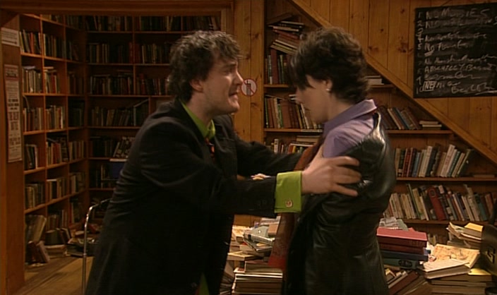 JUST LET ME IN, FRAN, LET ME IN. DON'T LOCK ME OUT, LET ME IN! 