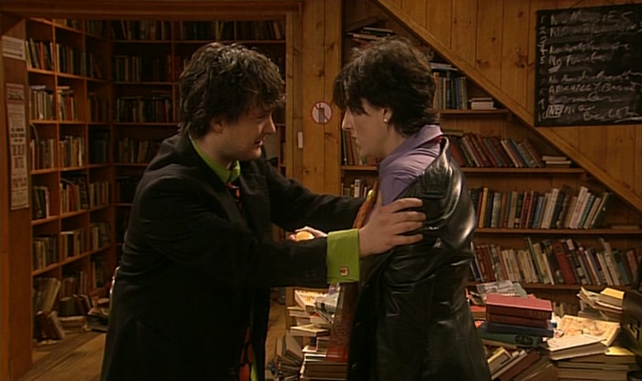 JUST LET ME IN, FRAN, LET ME IN. DON'T LOCK ME OUT, LET ME IN! 