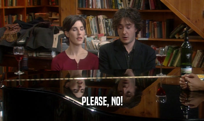 PLEASE, NO!  