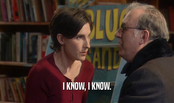 I KNOW, I KNOW.  