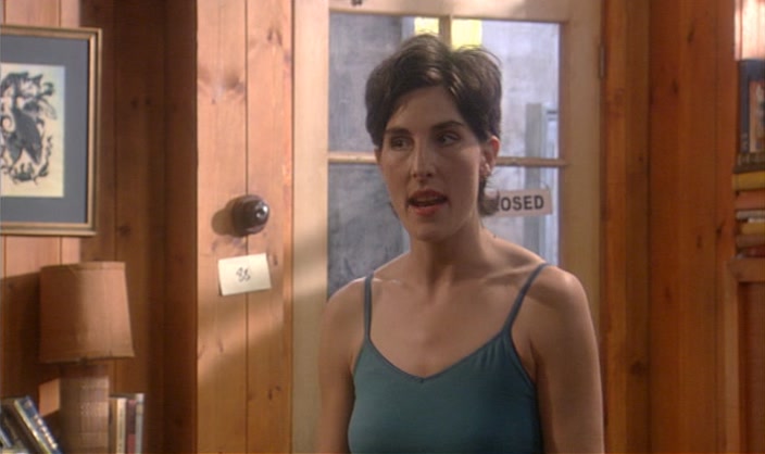 AND NOW THERE IS THIS WOMAN IN MY SPACE. 