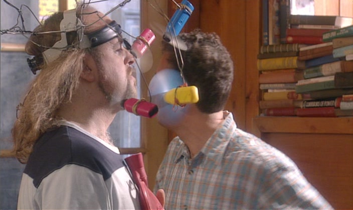 - GET OUT. - DAMN. 