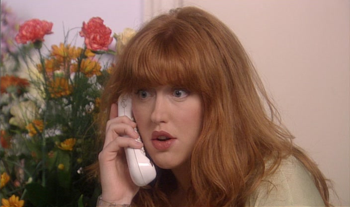 NO, THE FLAT'S GREAT. NO MORE TROUBLE FROM THE MAD NEIGHBOUR. 
