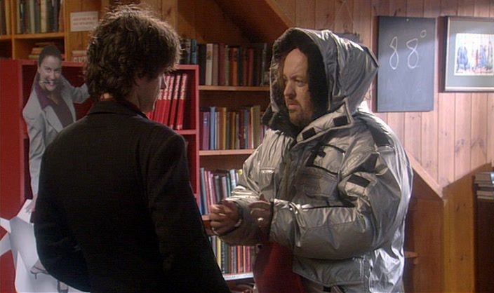 I'M SCARED, BERNARD, PLEASE DON'T GO.  