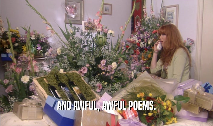 AND AWFUL, AWFUL POEMS.  
