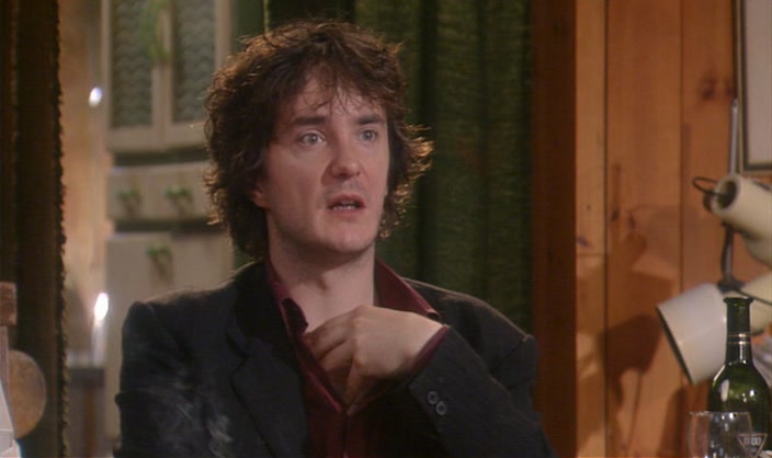 ANYWAY, YOU LOOK LIKE YOU JUST FELL OUT OF A TREE. 