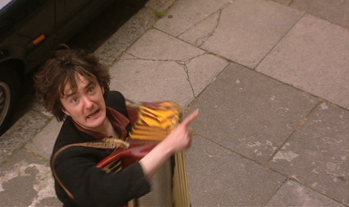 - BERNARD. - STOP! SHE'S BREAKING THE LAW! 