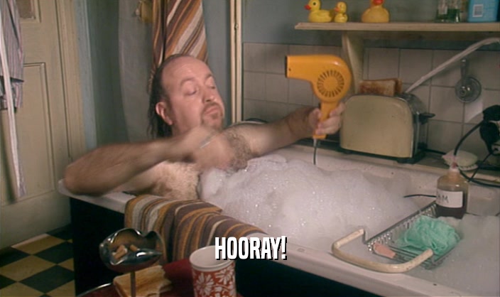 HOORAY!  