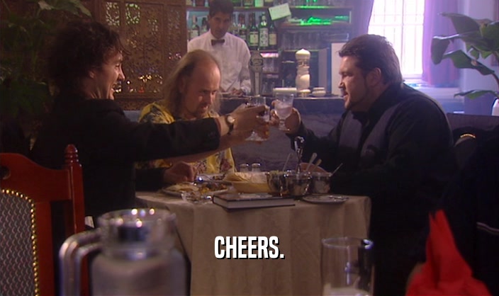 CHEERS.  