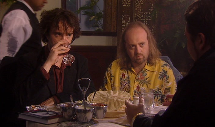 SO I LEFT HIM SAT THERE STARING AT HIS THUMBS IN THE ASHTRAY. 