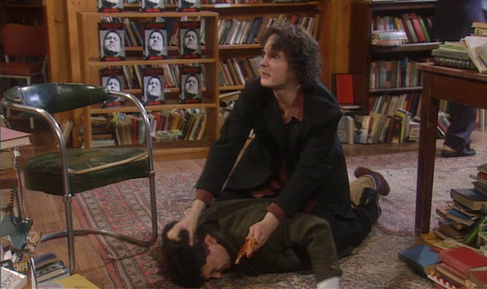 - WHAT ABOUT THIS BASTARD? - HE'S A CUSTOMER. 