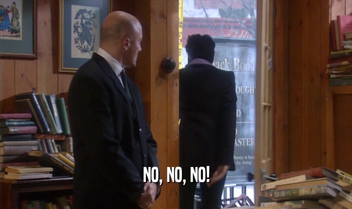 NO, NO, NO!  