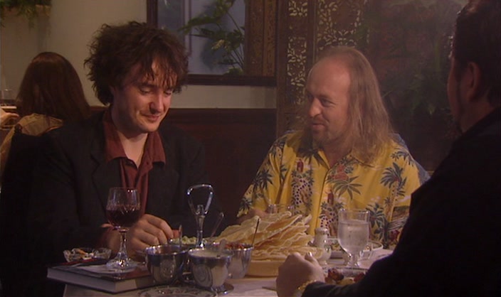 - THUMBS, YEAH. - JUST LYING THERE, ALL BLOODY. 