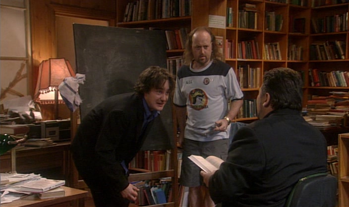 - THE... THE... - YES? 