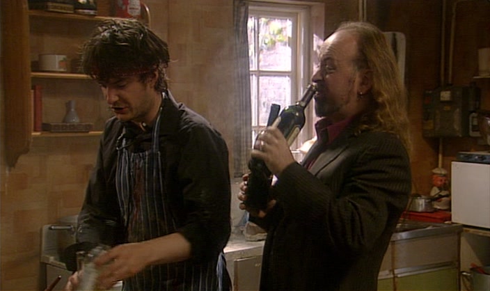 WHY ARE YOU TALKING IN ENGLISH? ONLY FRENCH IN MY KITCHEN. 