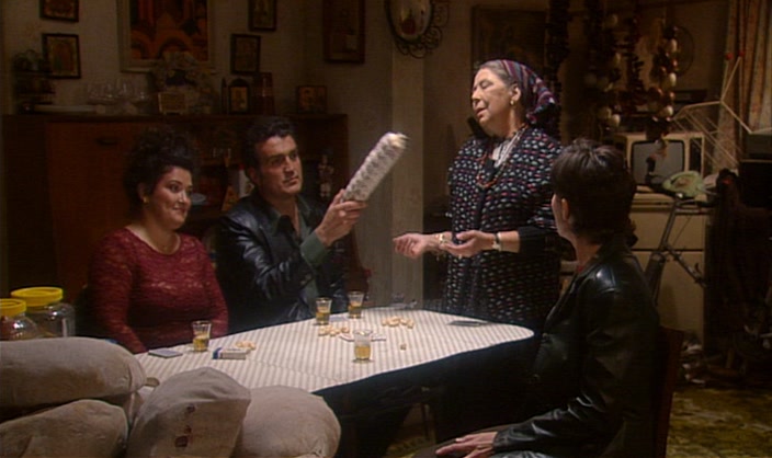 BUT THE FAMILY IS TIGHTLY BOUND, LIKE THIS SAUSAGE. 