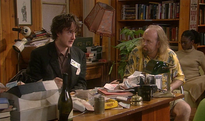 I WANT LESS PEOPLE IN THE SHOP. IF WE'RE NOT REORDERING BOOKS, 