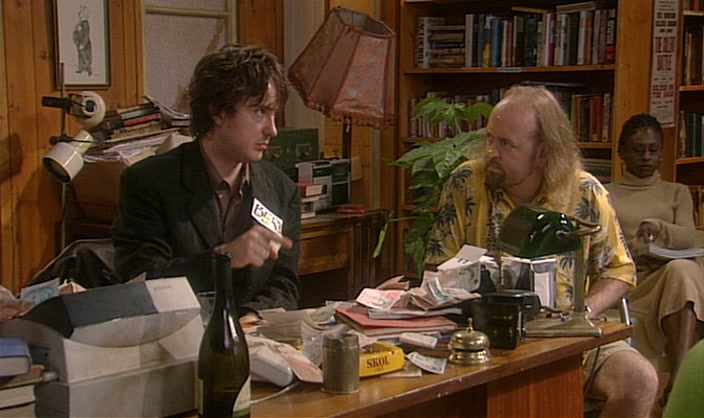 I WANT LESS PEOPLE IN THE SHOP. IF WE'RE NOT REORDERING BOOKS, 