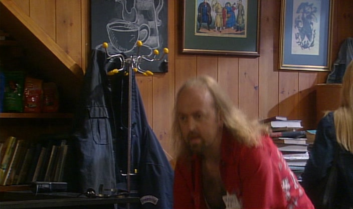 BERNARD, BERNARD, PUT YOUR THING ON.  