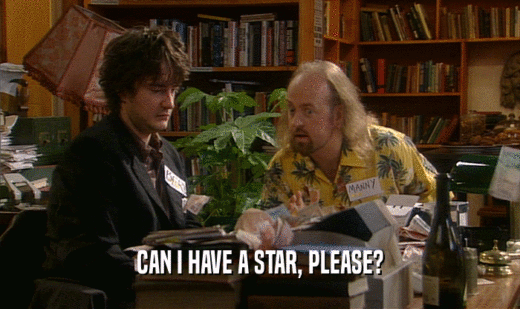 CAN I HAVE A STAR, PLEASE?  