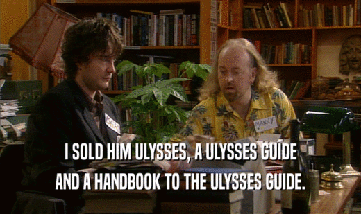 I SOLD HIM ULYSSES, A ULYSSES GUIDE AND A HANDBOOK TO THE ULYSSES GUIDE. 