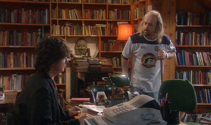 YOU STILL HAVEN'T TAKEN YOUR ENCYCLOPEDIAS OUT OF THE BATH. 