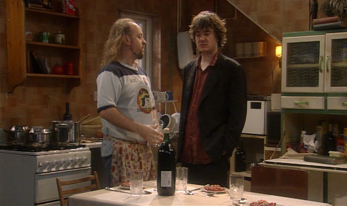 THERE'S THE TWO LITRES OF YOUR SPANISH ANTIFREEZE. 