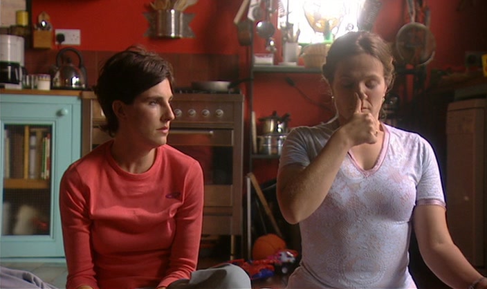 - (INHALES SHARPLY) - EVA, DO YOU, ERM... 