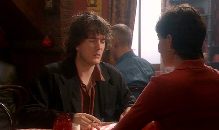 WHAT? LISTEN, HE'S MAKING ME MISERABLE.  