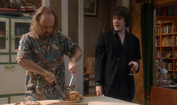 - I'LL USE THE LEGS. IT'S THRIFTY. - IT'S DISGUSTING. 