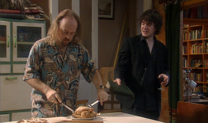 - I'LL USE THE LEGS. IT'S THRIFTY. - IT'S DISGUSTING. 