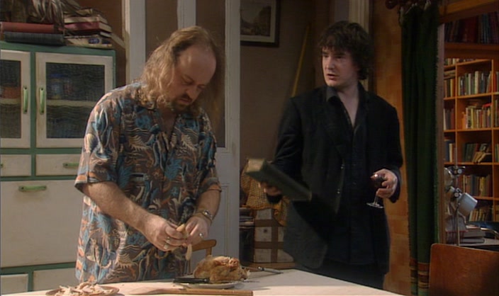 - YOU'VE GOT TO SEE A SHRINK. - HAVE A WING. 