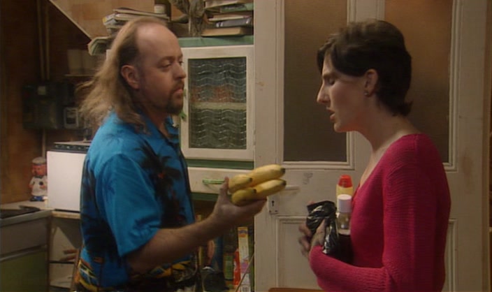 - TAKE THESE. - NO, I'M NOT HUNGRY. 