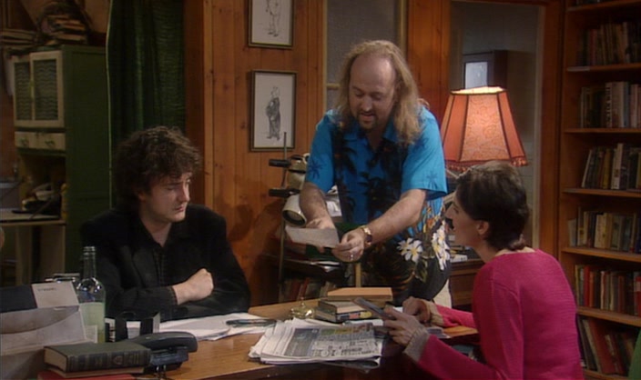 OH, AND - HA - THAT'S EDDIE, HE WAS OUR MAP READER, 