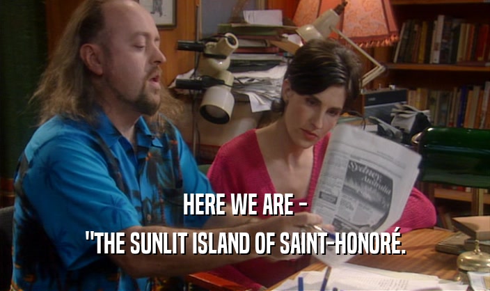 HERE WE ARE - 