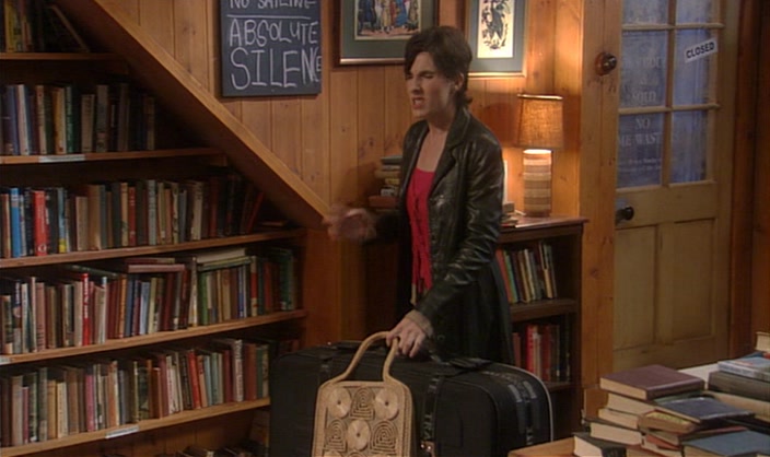 (PANTING) OH, IT'S NOTHING. JUST, YOU KNOW, WOMEN'S BITS. 