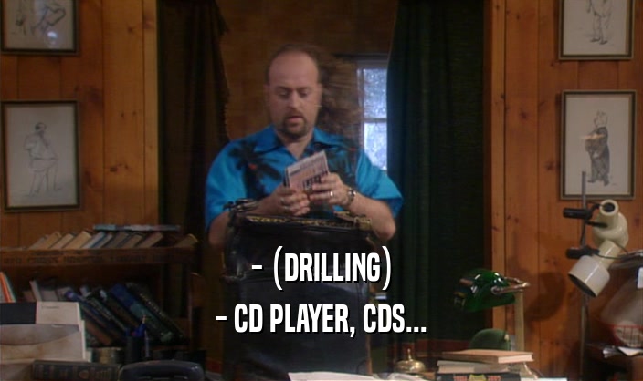 - (DRILLING) - CD PLAYER, CDS... 