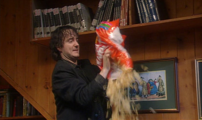 HIDING IN THE CRISPS AGAIN!  