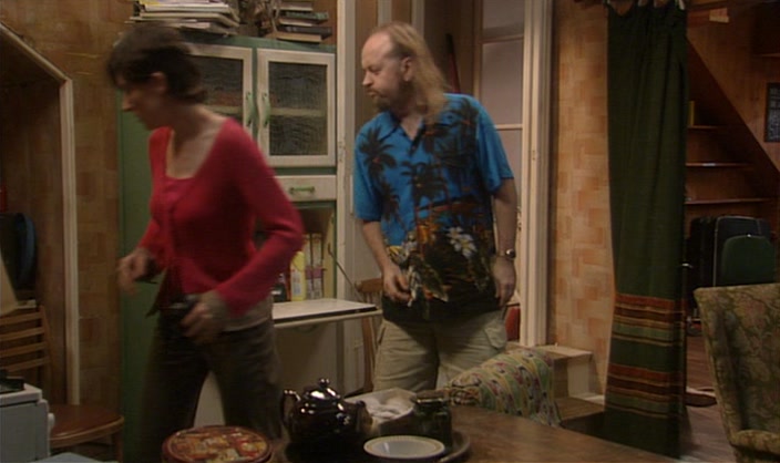 - AND, ER, DETTOL? - UNDER THE SINK. 