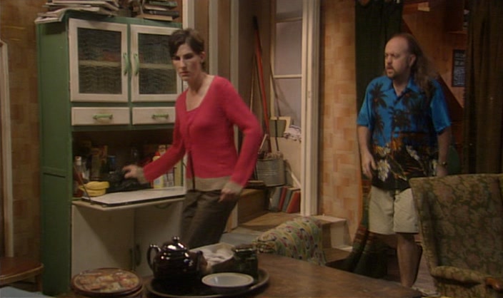 - AND, ER, DETTOL? - UNDER THE SINK. 