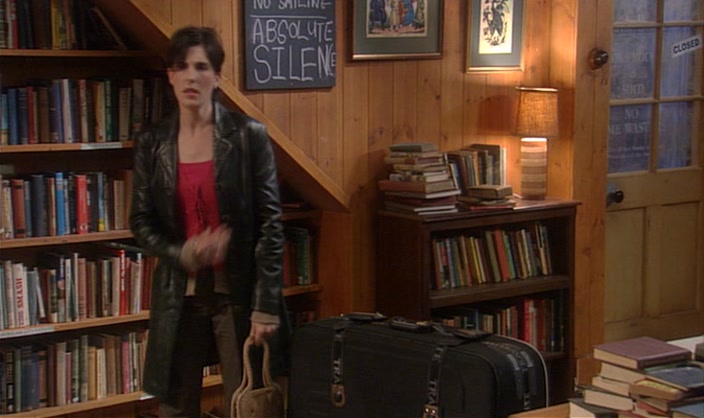 (PANTING) OH, IT'S NOTHING. JUST, YOU KNOW, WOMEN'S BITS. 