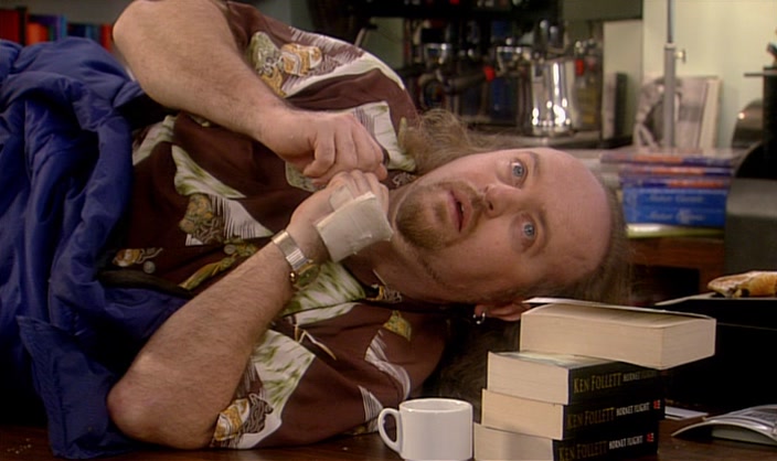 SO TELL ME, DID YOU SLEEP HERE LAST NIGHT?  
